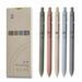 5pcs 0.5mm Retro Dark Color Gel Pen Set Not Easy To Dissolve & Fade Markers Pens for School Stationary Supplies Morandi Color 5pcs