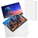 50 Sheets Photo Paper Glossy 4 * 6 Inch Photo Paper for Printer Picture Inkjet Printing Photo Paper 180gsm Suitable for Flyers Calendars and First Birthday Photo Banner