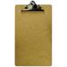 Saunders US-Works 05613 Recycled Hardboard Clipboard -Ã‚ Brown Legal Size Writing Board with High Capacity Clip