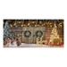 Apmemiss Thanksgiving Decorations Clearance Christmas Garage Door Decoration Christmas Garage Door Cover Large Garage Door Mural Hanging Christmas Banner for Outdoor Holiday Party Style