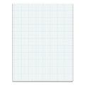 TOPS Cross Section Pad 1 Pad 5 Squares/Inch Quadrille Rule Letter Size White 50 Sheets/Pad 1 Pad (35051)