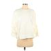 Zara Long Sleeve Top Ivory Crew Neck Tops - Women's Size Small