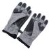 outdoor cycling gloves Cycling Gloves Touching Screen Gloves Waterproof Warm Gloves Cycling Running Climbing Winter Outdoor Sports Men and Women Size S (Grey)