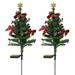 Shpwfbe Christmas Decorations Christmas Lights Solar Christmas Decorations Tree Lights Solar Lawnes Tree Lights Outdoor Christmas Tree Ground Lights Holiday Garden Yard Decoration Christmas Decor