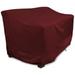 Eevelle Patio Bench Cover Marinex Marine Grade Fabric Durable 600D Polyester - Outdoor Bench Covers Durable Lawn Patio Loveseat Cover All-Weather Protection - 30 H x 50 L x 28.5 W Burgundy