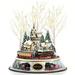 The Bradford Exchange Brockenbahn Tabletop Winter Magic Sculpture 10.6 H x 9 D