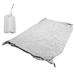 LIZEALUCKY Table Tennis Table Cover Ping Pong Table Cover Outdoor Waterproof Dustproof Silver Coating Table Tennis Cover for Courtyard Terrace Premium Oxford Fabric[grey]