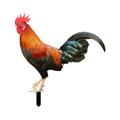 Hxoliqit Rooster Acrylic Outdoor Garden Ground Insert Garden Garden Decoration Insert Card Outdoor Garden Decor Garden Decor Garden Supplies Card Slot