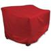 Eevelle Patio Bench Cover Marinex Marine Grade Fabric Durable 600D Polyester - Outdoor Bench Covers Durable Lawn Patio Loveseat Cover All-Weather Protection - 33 H x 87 L x 32.5 W Red