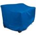 Eevelle Patio Bench Cover Marinex Marine Grade Fabric Durable 600D Polyester - Outdoor Bench Covers Durable Lawn Patio Loveseat Cover All-Weather Protection - 30 H x 60 L x 32.5 W Royal Blue