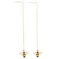 1 Pair Bee Earrings Threader Earrings Chain Earrings Long Dangle Earrings for Women