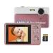 Andoer 4K Compact Digital Camera Capture Memories with 16X Digital Zoom and Smile Detection