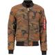 Alpha Industries MA-1 VF 59 Reflective Camo Jacket, orange, Size L