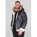 Alpha Industries B3 FL Hooded Jacket, black, Size S