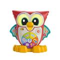 ​Fisher-Price Linkimals Light-Up & Learn Owl, Italian Version, interactive musical learning toy with lights and motion for toddlers ages 18 months and older, HJN64