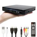 VATI Mini DVD Player,Small DVD Players for TV,CD Players for Home,All Region Free 1080P HD Compact DVD Player with RCA/HDMI Cables,Remote Control,Breakpoint Memory,Built-in PAL/NTSC,USB Input