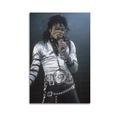 Michael Jackson Sanger Poster Decorative Painting Canvas Wall Posters And Art Picture Print Modern Family Bedroom Decor Posters 24x36inch(60x90cm)