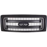 2013-2014 Ford F150 Front Grille Assembly - Action Crash