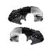 2018-2021 Ford EcoSport Front Fender Liner Set - TRQ BDA14803