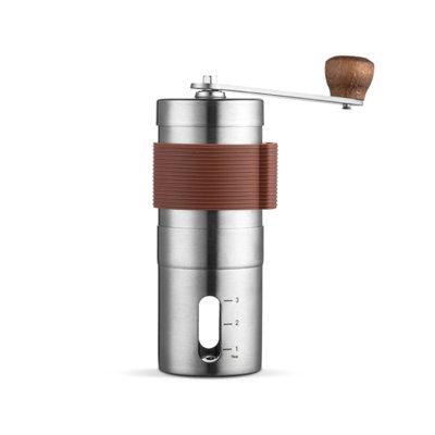SC0GO Stainless Steel Manual Burr Coffee Grinder S...
