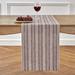 Solino Home Chelsea Stripe - 100% Pure Linen Table Runner Linen in Red/White | 72 W x 0.3 D in | Wayfair SH0CHA03TR60BURW
