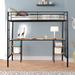 Mason & Marbles Launceton Metal Platform Storage Bed Metal in Black | 71.65 H x 78.11 W x 41.42 D in | Wayfair 5D669F911FDF47539F7DB62CAB5F0594