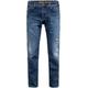 King Kerosin Robin Destroyed Bleached Jeans, bleu, taille 30