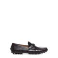 Gancini-buckle Slip-on Loafers