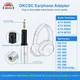 Okcsc audio adapter für technica ATH-M60X ATH-M70X sennheiser hd599 hd595 kopfhörer zu 3 5mm kabel