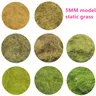 30 Gr/beutel Baum Pulver 3mm/5mm/8mm mini Statische Gras Beflockung Laub 24 arten ofcolor DIY