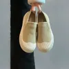 Leinwand hoch auf Plattform Frau Schuhe Slipper Slip Schuhe für Frauen Baumwolle Mode Licht 39 Neuankömmling stilvolles Angebot