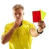 Schiedsrichter Karten 2 stücke leichte Schiedsrichter Straf karten Kit Profifußball rot und gelb