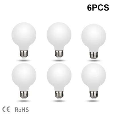 Edison LED Globe Light Bulb E27 5W G80 Frosted Glass Bulb 85-265V Warm White 2700K Natural white 4000K Cold white 6000K Lampada