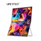 Uperfect ustation Δ 15.6 "Falt monitor Dual tragbares Display Bult-In Stand Vesa Osd Menü frei