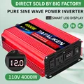 10000w 8000w 7000w reiner Sinus-Wechsel richter 12V DC bis 110V 120V 60Hz Konverter für Home RV Auto