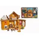 Masha and The Bear Deluxe Plush Bear House Children's Play House Big House Toy Set