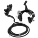 Front / Rear Bike Caliper Brake Kit Fixie Bike Brake Kit Road Bike Cruiser Brake Set Side Pull Brake