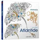 96 Pages Atlantide Mysterious Ocean Coloring Book for Children adults antistress gifts Graffiti