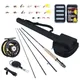 Goture Fly Fishing Rod Combo 5/6 7/8 CNC Machined Fly Reel Carbon Fiber Rod 2.74M & Fly Line&Tackle