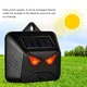 Multi-silicon Solar Panel Battery Dual Powered Animals Repeller Dog Bird Repeller Red LED Light