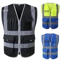 SFvest Safety reflective vest construction building vest safety clothing work vest multi pocket