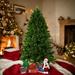 5/6/7FT PE/PVC mixed green artificial Strong resilience Christmas tree