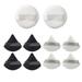 Triangle Powder Puff Triangle Powder Puff 10 Pcs Puff Face Makeup Puff Cosmetic Foundation Sponge Mineral Wet Dry Makeup for Loose Mineral Body Velour Powder Puff Makeup Powder Puffs