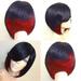 Pjtewawe Women Fashion Wig Fashion Women S Full Wig Short Wig Full Cover Bang Wig Styling Cool Wig