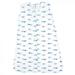 Luvable Friends Baby Boy Sleeveless Jersey Cotton Sleeping Bag Sack Blanket Airplane Cloud Jersey 6-12 Months