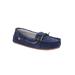 Women's Selena Moc Slippers by LAMO in Navy (Size 10 M)