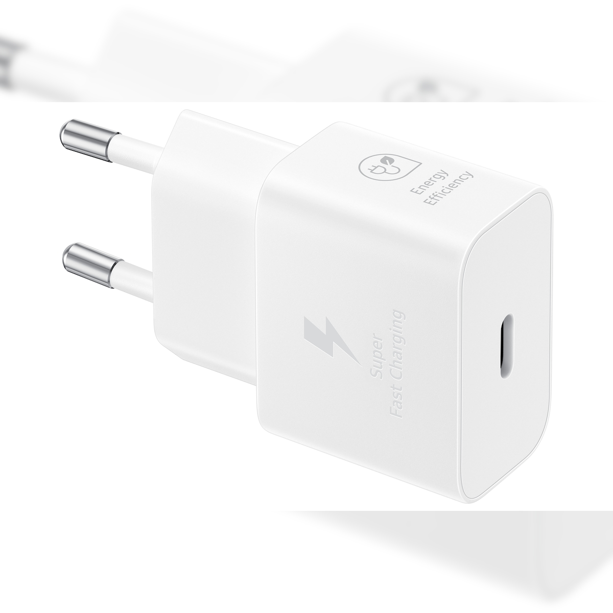 Samsung EP-T2510 Smartphone Weiß AC, USB Schnellladung Drinnen