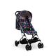 Cosatto Woosh 2 Pushchair – Lightweight Stroller from Birth to 15kg - One Hand Easy Fold with Free Raincover Compact (Brit Pop)