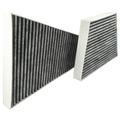 vhbw 2x Cabin Air Filter Replacement for Sidat 644-2 for Car - Activated Carbon