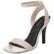 Tommy Hilfiger Damen Schuhe Sporty Leather High Heel Sandal Stiletto-Sandalen, Beige (Smooth Taupe), 39 EU